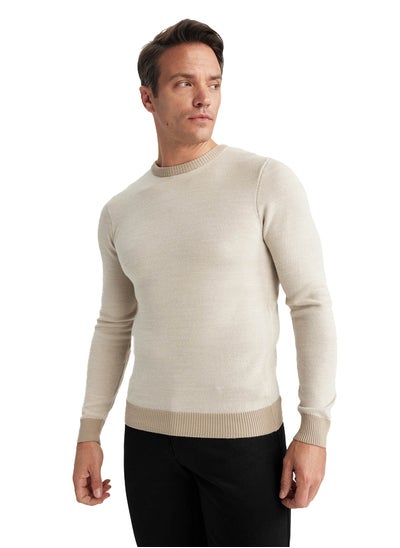 Buy Man Tricot Standart Fit Crew Neck Pullover in Egypt