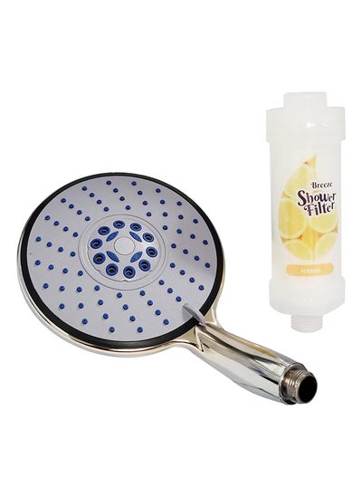 Buy Home Pro Shower Head & Shower Filter with Vitamin C: Elevate & Revitalize Your Shower Experience Shower Head Filter for Hard Water Helps Dry Skin & Hair Loss Easy Installation (Lemon) in UAE