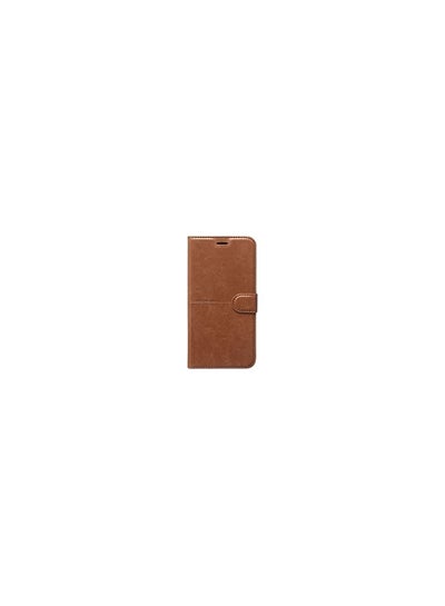 Buy Kaiyue Flip Leather Case for Xiaomi Redmi 10C (Brown) in Egypt