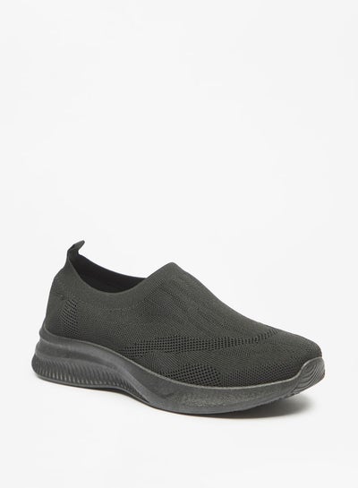 Buy Women's Textured Slip-On Sports Shoes in UAE