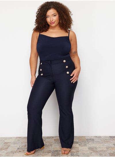 Buy Plus Size Pants Trendyol Curve in Egypt