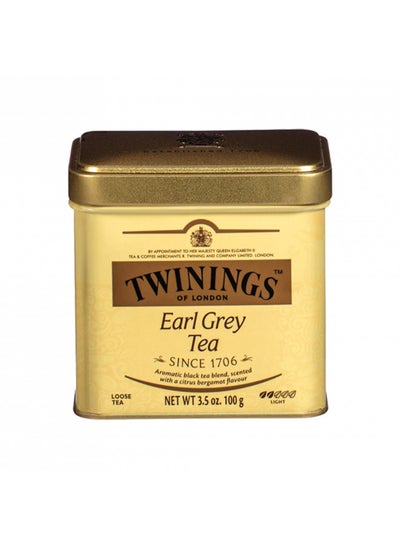 اشتري Twinings Earl Grey Loose Black Tea Tins, Pack of 6, 3.53 Ounce Tins, Flavoured with Citrus and Bergamot, Caffeinated في الامارات