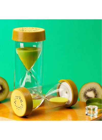 Buy Sand Timer, 30 Minutes Kiwi Fruit Theme Hourglass for Home Office Kitchen Decor Gift for Kids Adult (30 min) in UAE