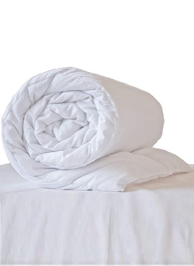 Buy Duvet Fillers Microfiber White 240x260cm in UAE