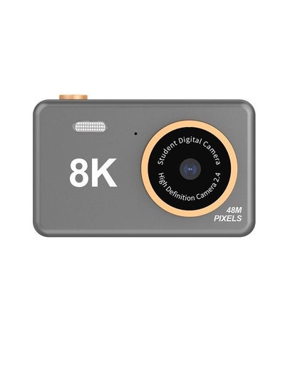 Buy 8K Kids Digital Camera Dual Lens 8MP UHD Photography Video Camera 2.4 Inch IPS Screen Battery Operated Educational in Saudi Arabia