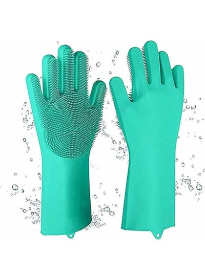 Buy Magic Silicone Table Cleaning Glove, Multi-Colour, One Size in Egypt