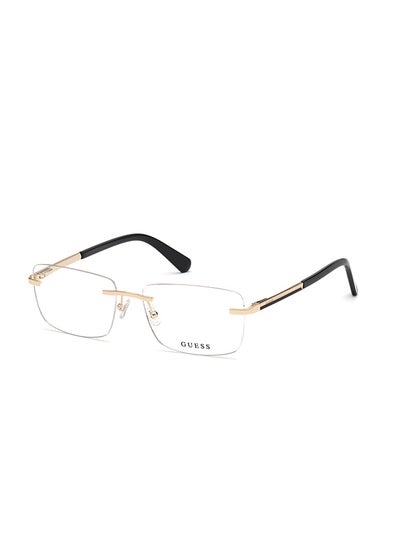 Buy Men's Rectangular Eyeglass Frame - GU5002203256 - Lens Size: 56 Mm in UAE