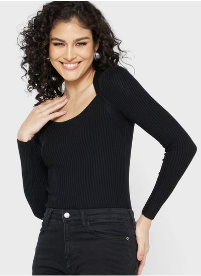 Buy Square Neck Sweater in Saudi Arabia