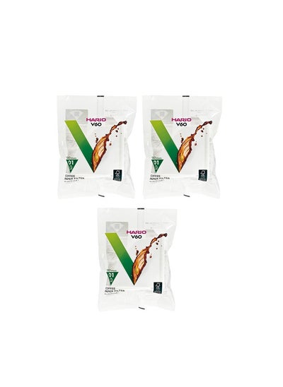 Buy V60 Coffee Filter Paper 01, Pack of 3 (300 Sheets) in UAE