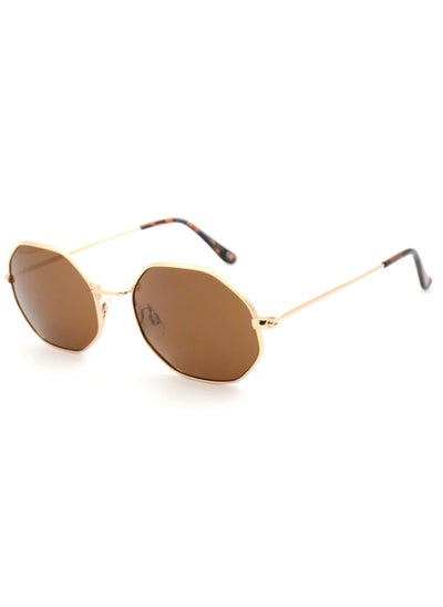 اشتري Unisex UV Protection Sunglasses EE24M091-5 - Gold/Demi في السعودية