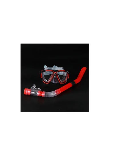 Buy Red Diving Mask with Dry Top Breathing System in Egypt
