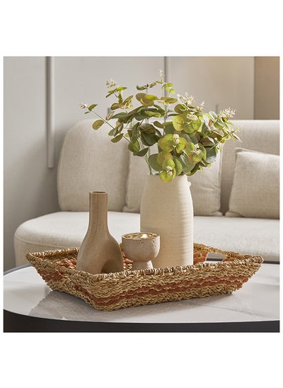 Buy Naturaloom Rectangular Conical Kitchen Basket 45 x 8 x 35 cm in UAE