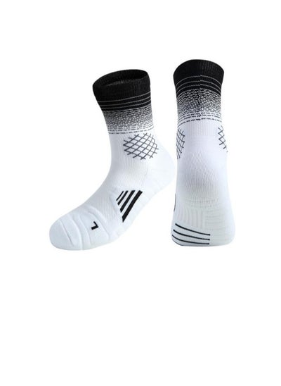 اشتري Absorb Sweat and Deodorize Socks for Football Team and Basketball Team 10 Pairs High Quality Socks One Size Fits All في الامارات