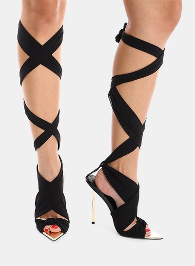 Buy Tie Up Stiletto Sandals in Egypt