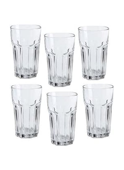 اشتري Set of 6 Glasses 12 Oz Tumbler في مصر