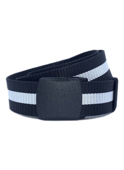 اشتري Classic Milano Belt for men Canvas Premium Quality Casual Autolock Mens Belt CBSP02 by Milano Leather في الامارات