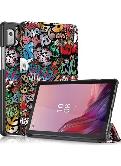 Buy Case For Lenovo Tab M9 TB-310FU, Multi-Viewing Angles, All New PU Leather Smart Cover with Auto Sleep Wake Feature, Slim Flip Shell Case for Lenovo Tab M9 TB-310FU -2 in UAE