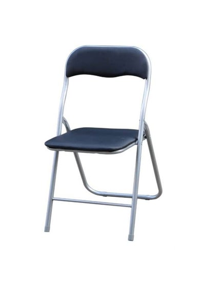 Buy Folding Chair with Padded Seats Multi-functional Portable Chair for Home Dining Office and Outdoor Black in UAE