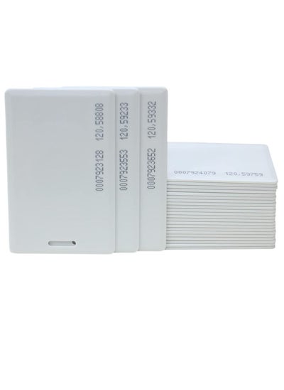 اشتري RFID Cards 125khz TK4100 (Read Only) Compatible with EM4100 Clamshell ID Proximity Cards (20 Cards) في الامارات