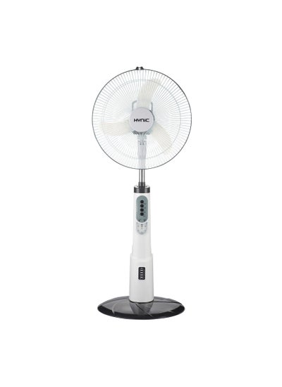 Buy live with quaality RECHARGEABLE PEDESTAL FAN 16 inch Oscillation 3 Speed 6 BRIGHT LED High Quality Rechargeable Battery in Saudi Arabia