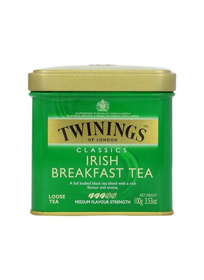 Buy Twinings of London Loose Irish Breakfast Tea, 3.53 Ounce Tin in UAE