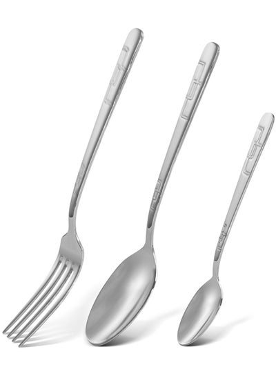 Buy 18-Piece Stainless Steel TURIN Cutlery Set in UAE