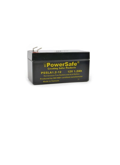 Buy PowerSafe Sealed Lead Acid Battery 12V-1.2Ah PSSLA 1.2-12 in UAE