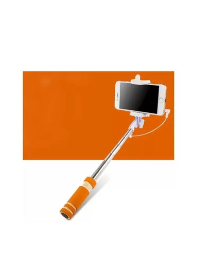 Buy Fashion Foldable Mini Flexible Adjustable Selfie Stick in UAE