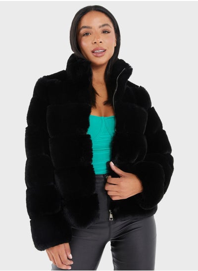 Buy Fur Detail Jacket in UAE