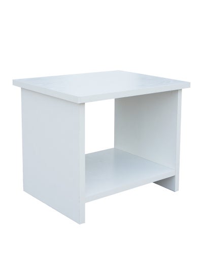 Buy White NS Night Stand Home Living Room 30 cm in UAE