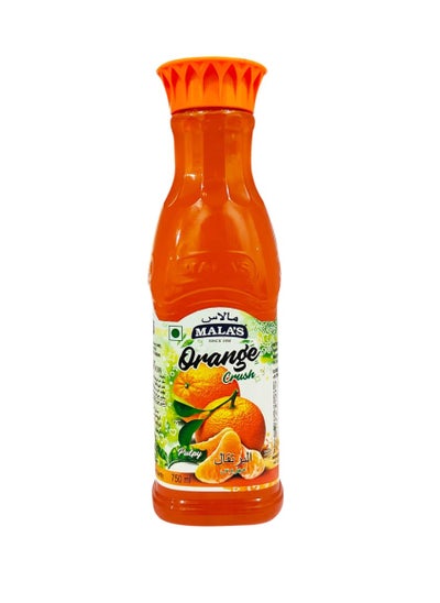 Buy Mala's Orange Fruit Crush 750 ml in UAE