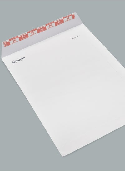 اشتري Hispapel Envelopes C4 Auto Seal White Color 13 x 9 Inches 1 Pack of 50 في الامارات