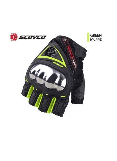 Buy Scoyco MC44D Gloves Green-M in UAE