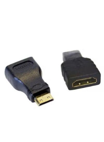 Buy Mini HDMI To HDMI Connector Black in Egypt