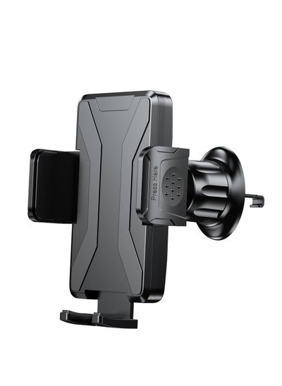 اشتري Car Phone Holder Air Vent Cell Phone Mount Cradle 360 Degree Rotation Aluminum Arm في السعودية