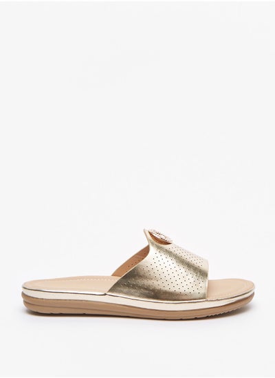 Buy One Strap Low Heel Sandals in UAE