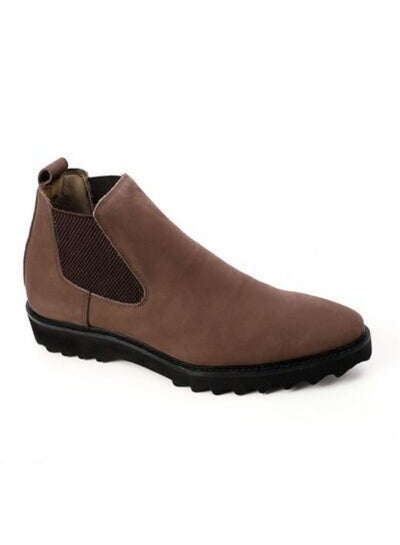 Buy Genuine Leather Chelsea Boots Brown in Egypt