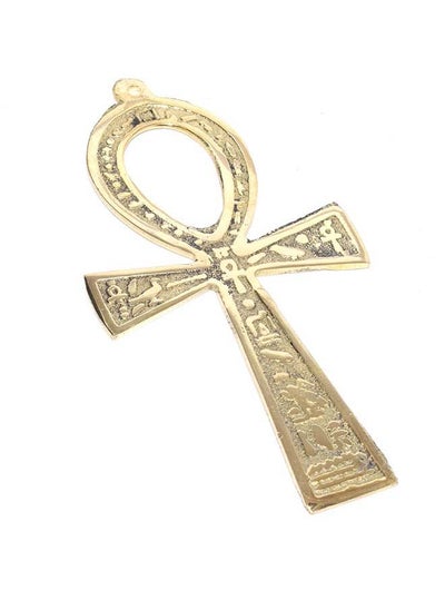 Buy immatgar pharaonic Decorative Egyptian Ankh key figurines from copper ancient Egyptian souvenirs gifts handmade Home decor collectibles Sculptures  (Copper - 11.5 CM) in Egypt