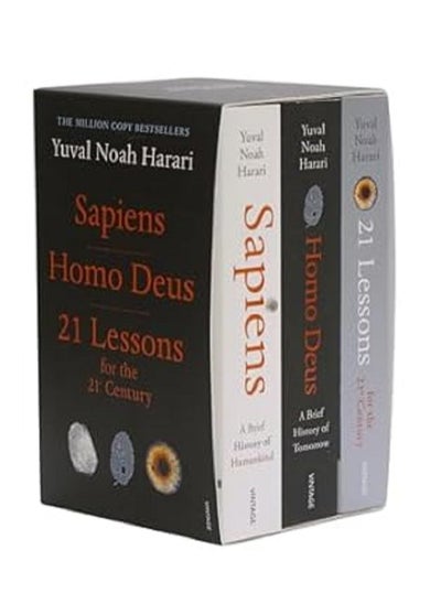 Buy Yuval Noah Harari 3 Books Slipcase (Sapiens, Homo Deus, 21 Lessons for the 21st Century) in UAE