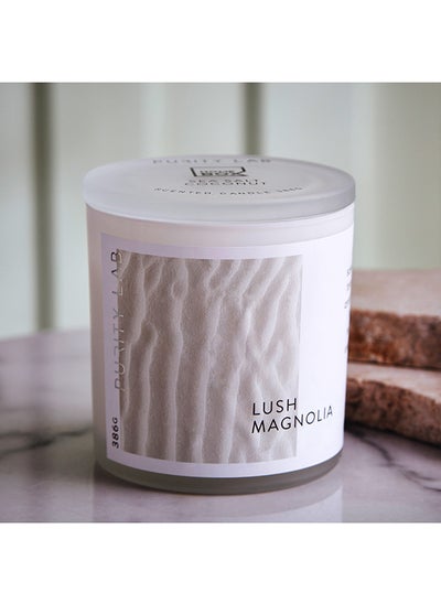 اشتري Solitude Premium Lush Magnolia Scented Jar Candle 386 gm في الامارات