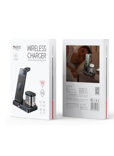 Buy YESIDO (DS22) - WIRELESS CHARGER 20W (For Ip Watch) in Egypt