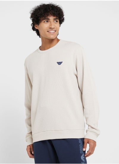 Buy Logo Crew Neck Sweatshirt in UAE