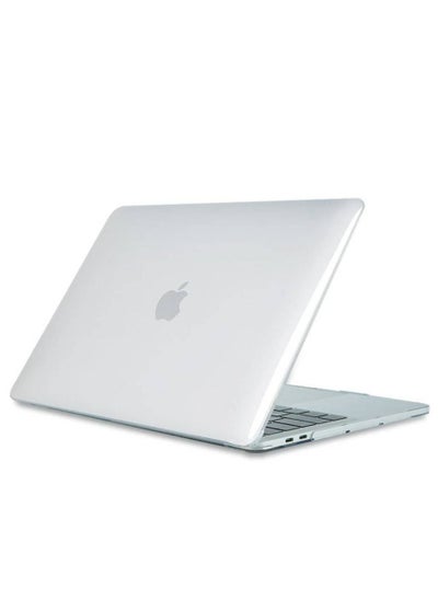 Buy Apple MacBook transparent smooth hard shell suitable for A2681 in Saudi Arabia