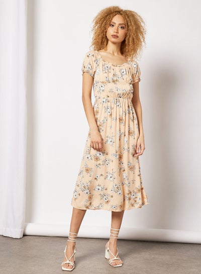 Buy Floral Midi Dress in UAE