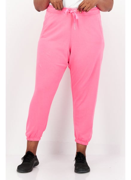 Buy Women Plus Size Training Pant, Pink in UAE