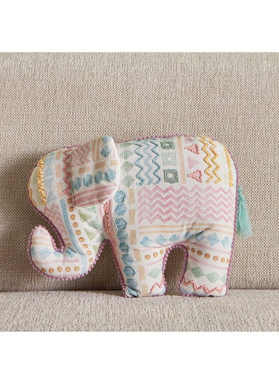 اشتري Glimmer Elephant Shaped Cushion 40 x 30 cm في الامارات