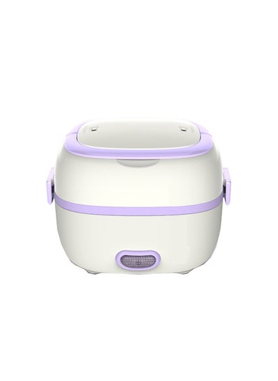 Buy Electric Portable Rice Cooker YY26600 White/Purple in UAE