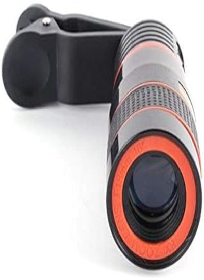 Buy Phone Camera Zoom Lens Kit, 8X Zoom Telephoto Lens Marco Lens Focus Telescope with Clip for iphone Samsung in Egypt