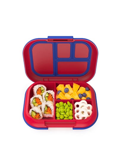اشتري Bento Style Kids Chill Lunch Box - Red في الامارات