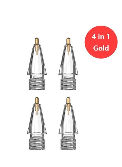 Buy 4-Piece Replacement Tips Set Suitable For Apple Pencil 1st And 2nd Generation in Saudi Arabia